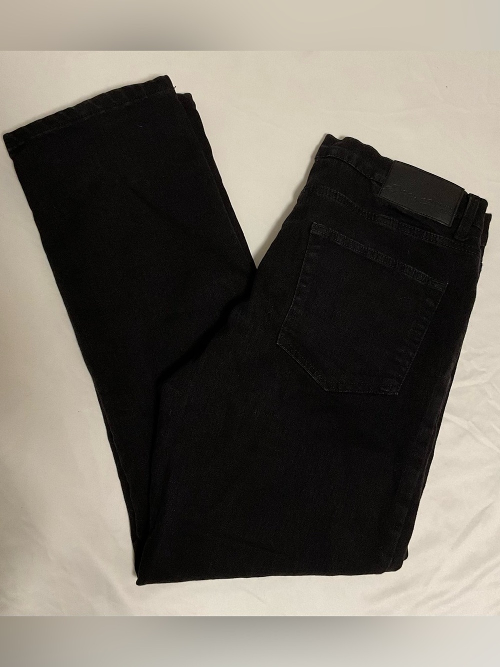 Eddie Bauer Flannel Lined Jeans Size 34x32 Black
